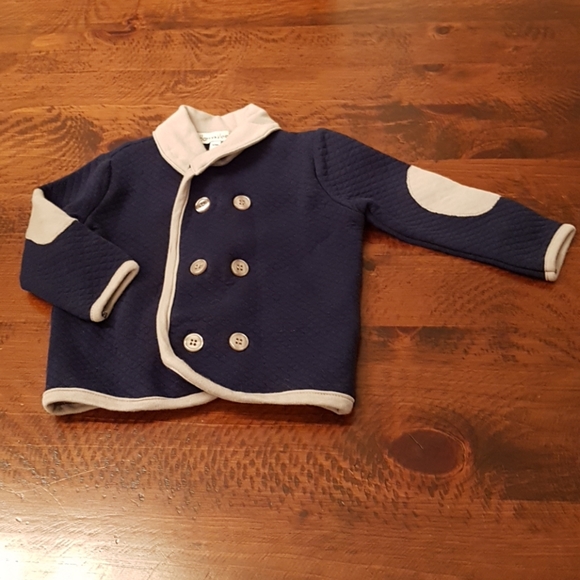 Elbow patch cardigan 12 months